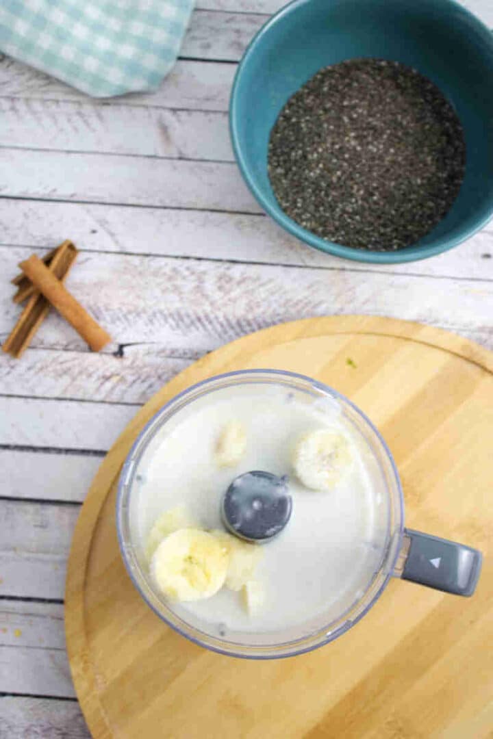 View of High Protein Banana Chia Pudding [Dairy-Free] - Fit as a Mama Bear