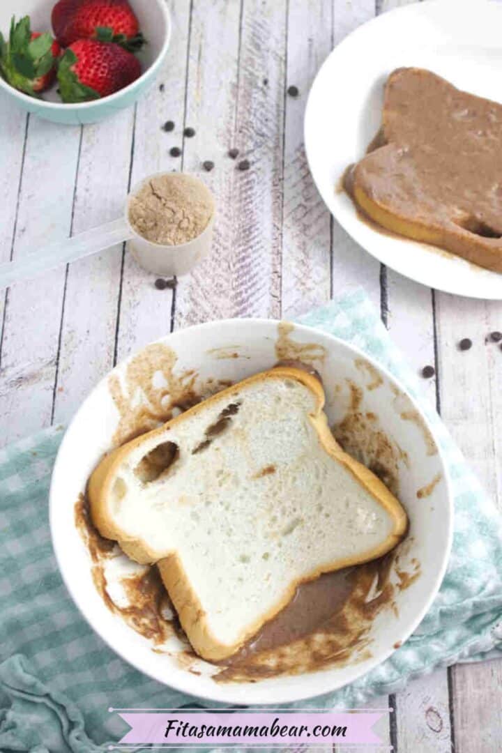 Protein Powder French Toast [Dairy-Free] - Fit as a Mama Bear
