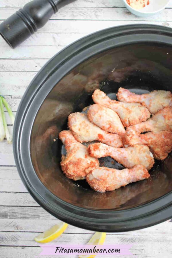 6 Ingredient Slow Cooker Chicken Legs (Dry Rub!)