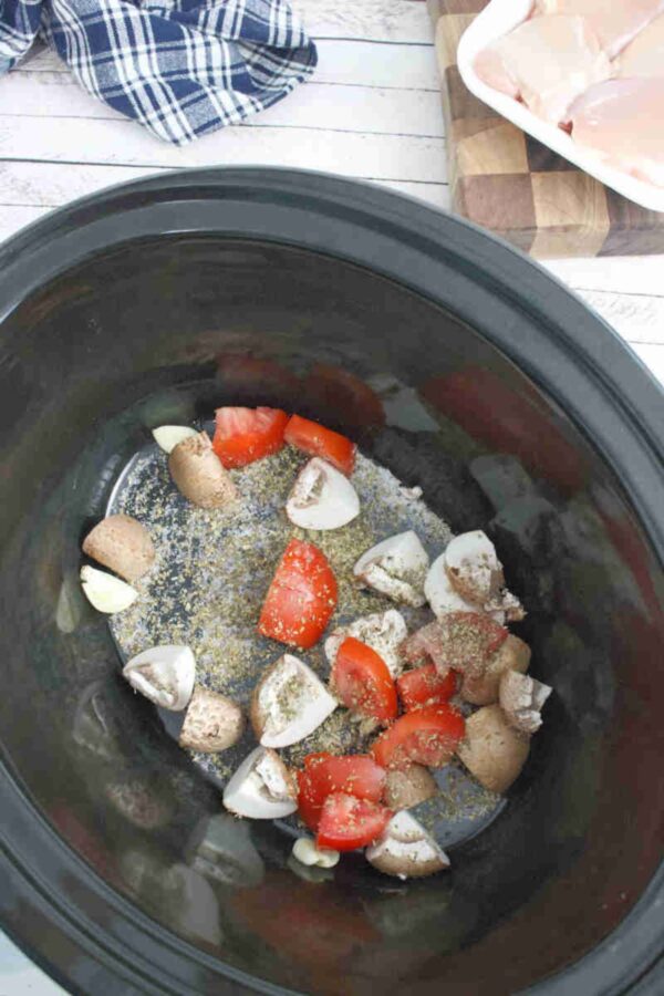 Slow Cooker Hunters Chicken (Dairy Free) Fit as a Mama Bear