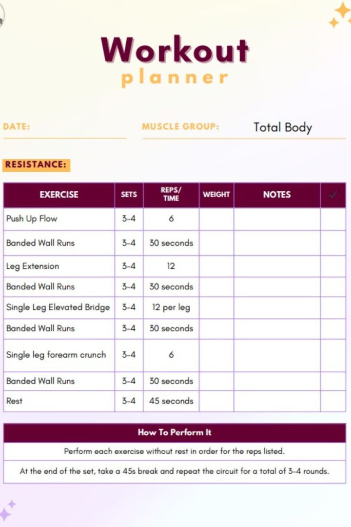 Full Body Fat Loss Workout For Females (With PDF) - Fit as a Mama Bear