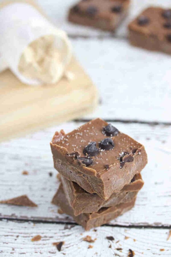 Creamy Protein Powder Fudge Recipe (Vegan)