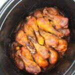 slow cooked barbecue chicken legs