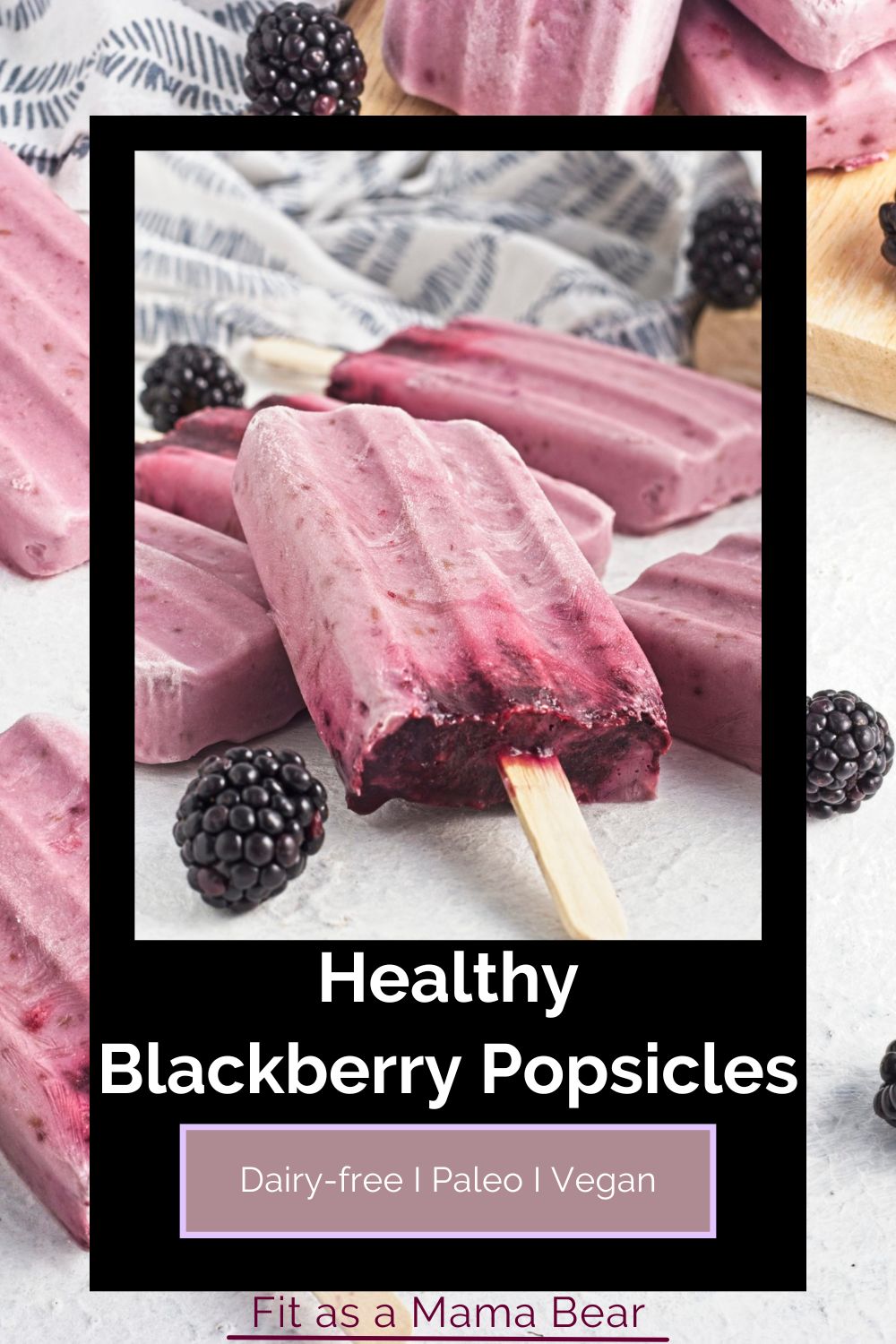 Blackberry popsicle sticks with text label on image.