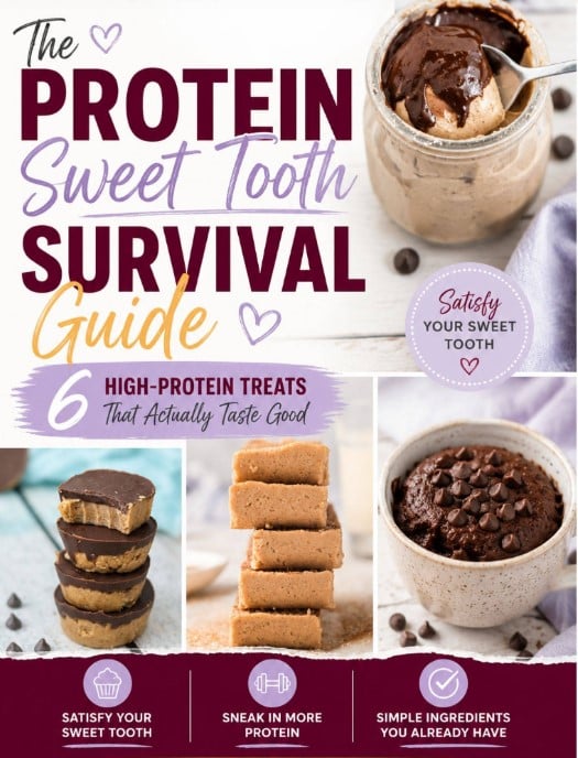 E-book cover with lots of indulgent recipes.